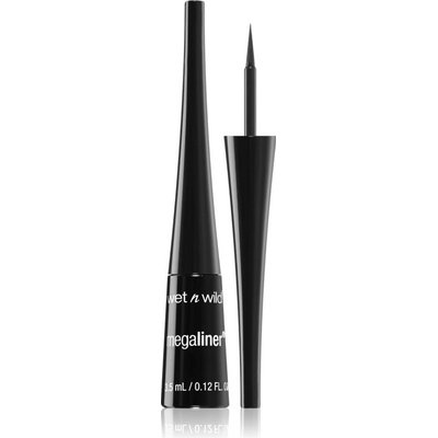 Wet n Wild MegaLiner tekuté linky na oči Black 3,5 ml