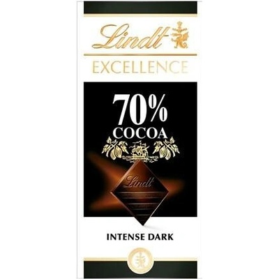 Lindt Excellence Hořká 70% Cacao 100 g