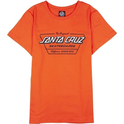 SANTA CRUZ tričko Home Coming Tee Tomato TOMATO