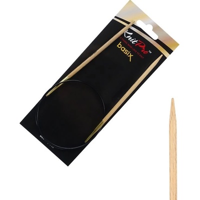Drevené kruhové ihlice Knitpro Basix Birch 60 cm 4 mm