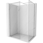 Mexen Kioto-F душ преграда Walk-in с рамка 170 x 100 см, прозрачна 8 мм, хром - 800-170-202-04-00-100 (800-170-202-04-00-100)