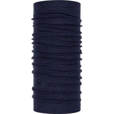 Buff merino wool midweight night blue melange
