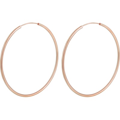 Olivie stříbrné kruhy rose 7094