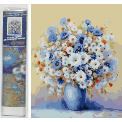 Norimpex Diamantové malování Luční kytice 30 x 40 cm – Hledejceny.cz