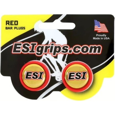 Esi Grips Bar Plugs, koncovky - Red