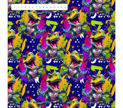 Softshell barevný T-rex by MIMI