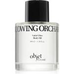 KUNDAL Objet Satin Glow Body Oil подхранващо масло за тяло за интензивна хидратация с аромат Glowing Orchard 100ml