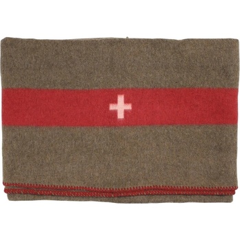 MFH Вълнено одеяло, кафяво, приблизително 200 x 150 cm (32350)