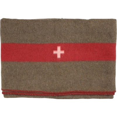 MFH Вълнено одеяло, кафяво, приблизително 200 x 150 cm (32350)