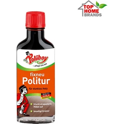 POLIBOY Brandt & Walther GmbH, Germany Препарат за реновиране на тъмни дървени мебели Poliboy, 100 мл