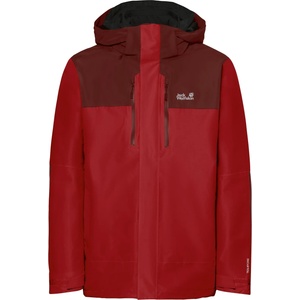 Jack Wolfskin Мъжко 3-в-1 яке Jack Wolfskin Jasper Pro 3in1 Jacket 3-in-1 jacket - Siren Red - размер M (004-7735-0512)
