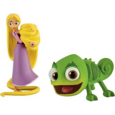 Bullyland Rapunzel a zelený Pascal hracia