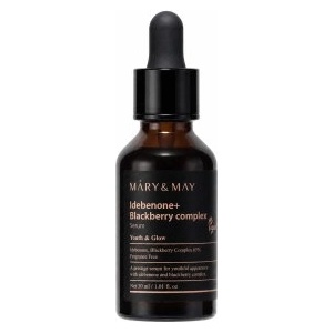 Mary & May Idebenone + Blackberry Complex антиоксидантен серум за всички типове кожа на лицето Serum 30 ml