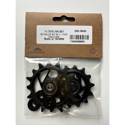 SRAM kladky pro přehazovačku PULLEYS XX T-TYPE EAGLE AXS černá