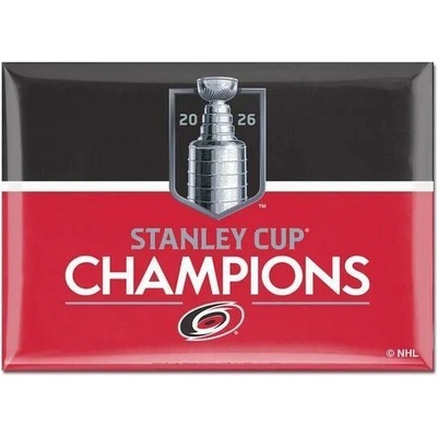 Wincraft Magnet Carolina Hurricanes NHL 2026 Stanley Cup Champions