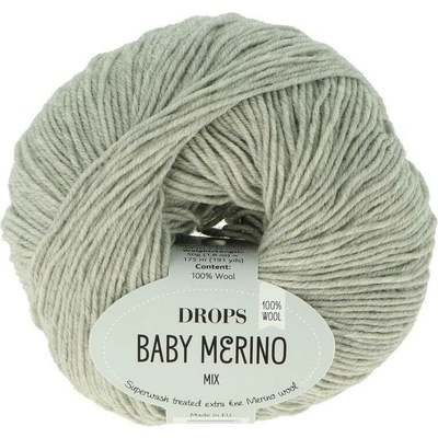 Drops Baby Merino MIX 22 světle šedá