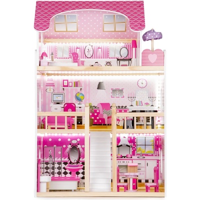 ECOTOYS Дървена къща за кукли - резиденция мериленд (eco06391 [hm006391])