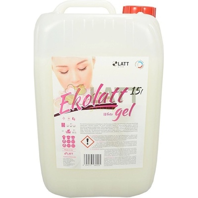 Ekolatt White prací gél na bielu a farebnú bielizeň 15 l