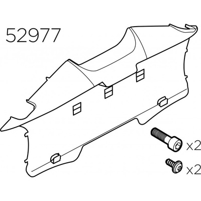 Držák SPZ Thule 52977 - náhradní díl