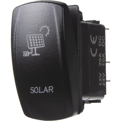 47125 Rocker2 spínač SOLAR 12/24V