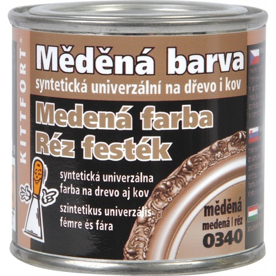 Kittfort medená farba na kov a drevo 80 g
