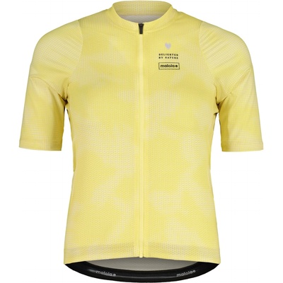 Maloja Дамска фланелка с къс ръкав за колоездене Maloja Women's StrandaM. Cycling jersey - Moonlight Iris Grid (156-3051-0312)