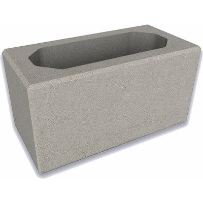 CS-BETON Tvárnice CSBLOK 40x20x20 cm hladká šedá