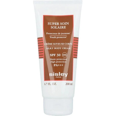 Sisley Super Soin Solaire Silky Body Cream SPF30 200ml - White