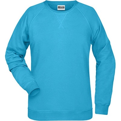 James&Nicholson dámska mikina JN8021 Turquoise