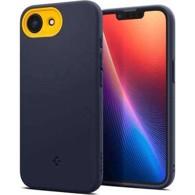 Spigen iPhone 16e SPIGEN NANO POP Силиконов протектор за телефон, MagSafe, синьо ACS09154 (ACS09154)