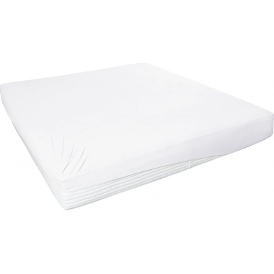 Primera Žerzejové napínací prostěradlo bílé 180-200x200