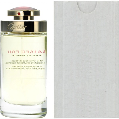 Cartier Baiser Fou parfumovaná voda dámska 75 ml tester