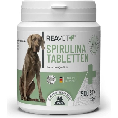 Reavet Spirulina v tabletách 500 ks