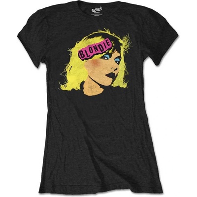 Blondie tričko Punk Logo Čierna