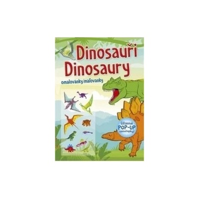 Maľuj vodou zas a znova Dinosaury