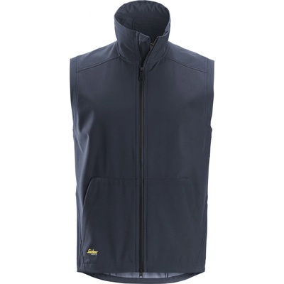 Snickers Workwear Vesta větruodolná AllroundWork softshell tmavě modrá