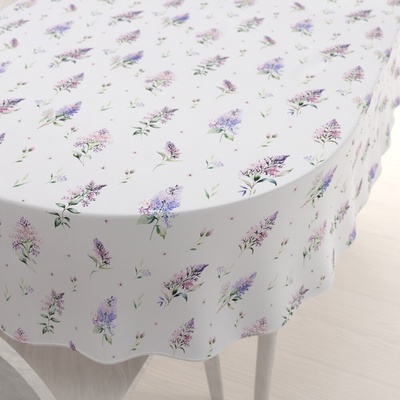 Biante Teflónový oválny obrus TF-105 Orgovány na bielom 140x220 cm