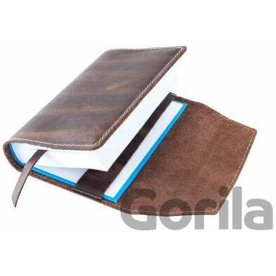 Macoli Hand Made Obal variabilní XXL Pull Up Hnědý