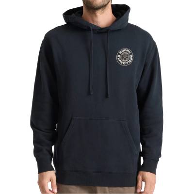 Roark Мъжки суичър Roark Going Global Hoodie - Black - размер M (017-4246-0112)