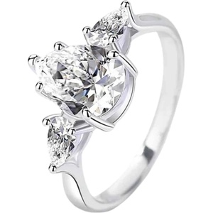 Silenti Jewelry Сребърен пръстен "Ексклузивност" - 8 - 57мм (18.1мм диам. )