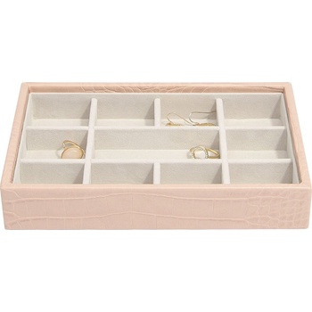 Stackers Ковчеже за бижута Stackers Croc 11 камери минi розово (74365)