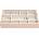 Stackers Ковчеже за бижута Stackers Croc 11 камери минi розово (74365)