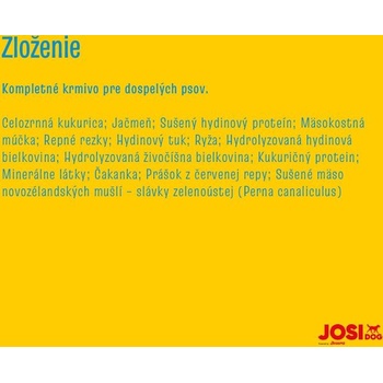 JosiDog Master Mix 15 kg