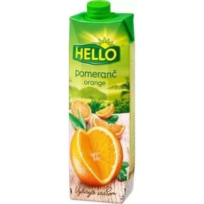 Hello džus pomerančový nektar 1 l