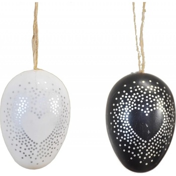 Lepaso Plastová vajíčka na zavěšení, s/12, 6 cm