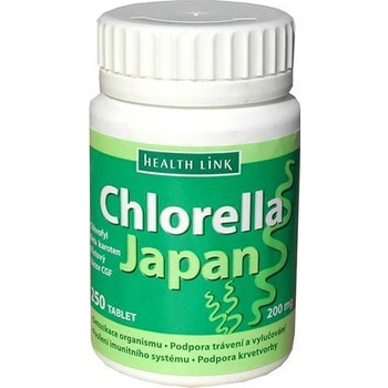 Health link Raw Chlorella Japan 200 mg 250 tablet