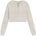 Miso Суичър Miso Women's Cropped Hoodie - Oatmeal