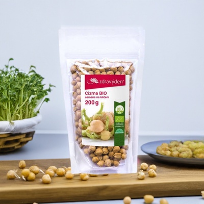 ZdravýDen ZdravýDen® BIO Cizrna semena na klíčení 200 g