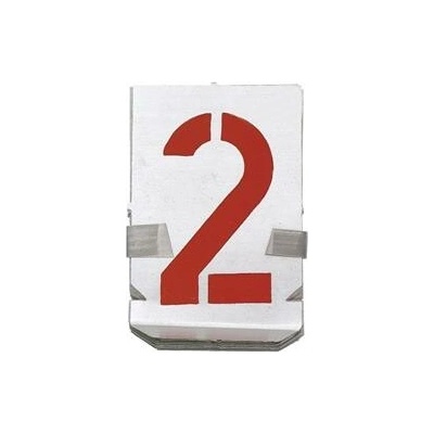 Značkovací šablony sada čísla 30 mm