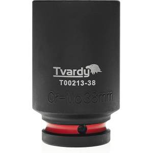 Tvardy Удължена ударна вложка Tvardy 3/4" 6-стенна 38mm CR-MO 81889 (T00213-38)